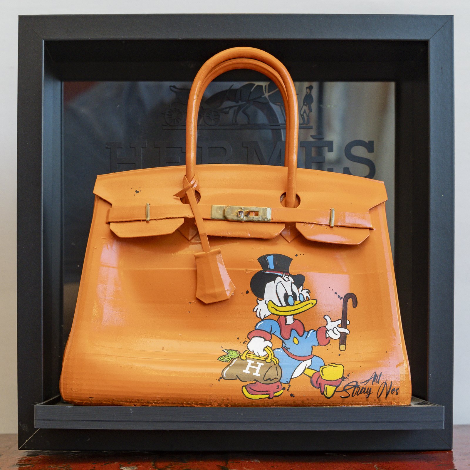 Sac Hermès Birkin 30 orange potiron